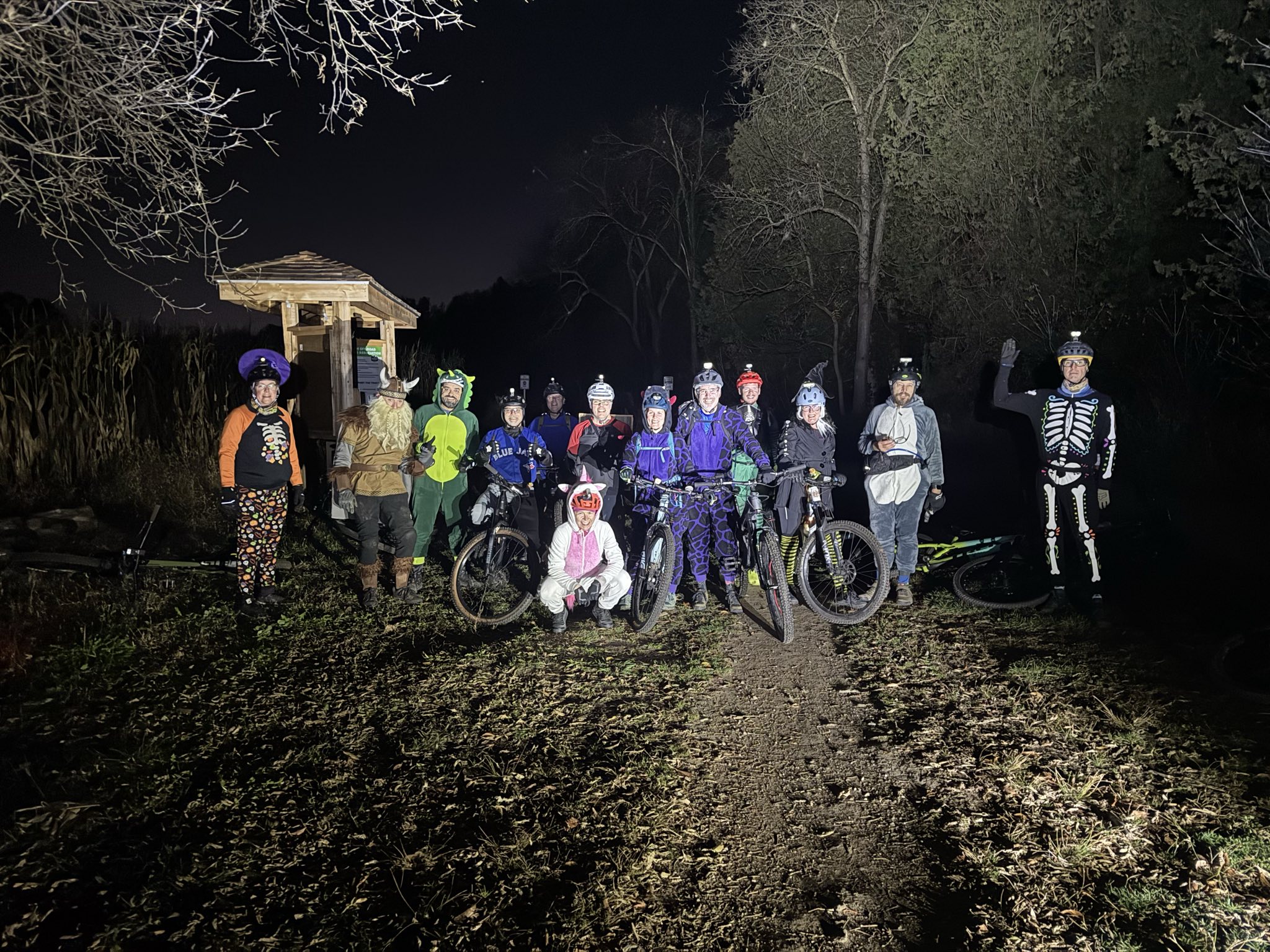 Halloween Costume Club Ride!